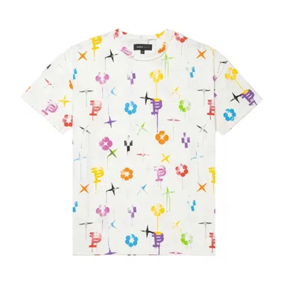 Pre-owned Purple Brand Textured Inside Out Tee 'off White' | Cream | Men's Size M