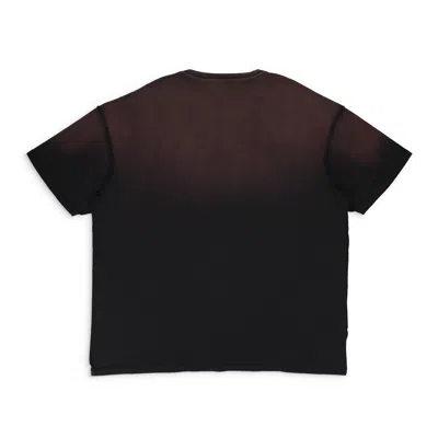 Purple Brand Textured Jersey Inside Out Tee Black T-shirts