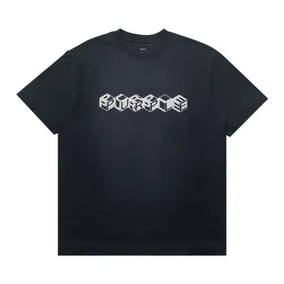 Pre-owned Purple Brand Textured Jersey Short-sleeve Tee 'black' | Men's Size Xxl