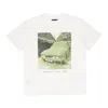 Purple Brand Textured Jersey Ss Tee Off White T-shirts In White