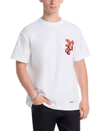 PURPLE BRAND TEXTURED SHORT SLEEVE TEE