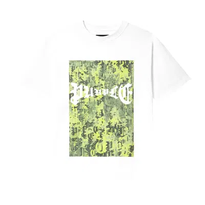 Pre-owned Purple Brand Textured T-shirt 'white' | Men's Size L