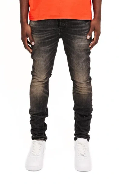 Purple Brand Tinted Skinny Jeans In Black