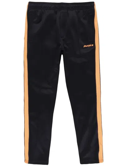 Purple Brand Jogginghose Mit Logo-print In Black