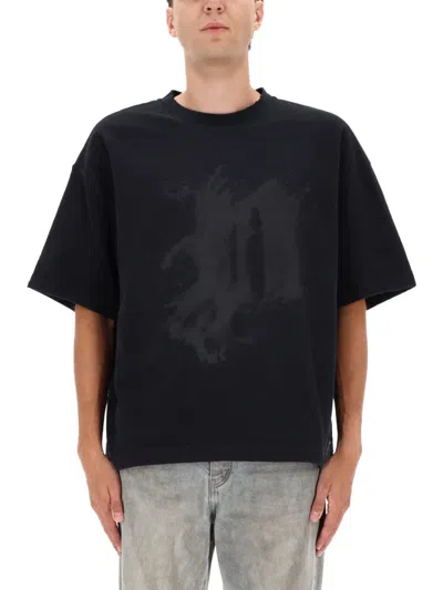 Purple Brand Tshirt Dust In Black