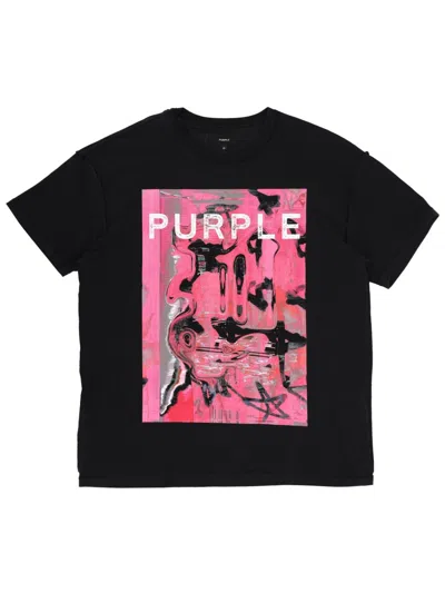 PURPLE BRAND PURPLE BRAND TSHIRT WITH PRINT