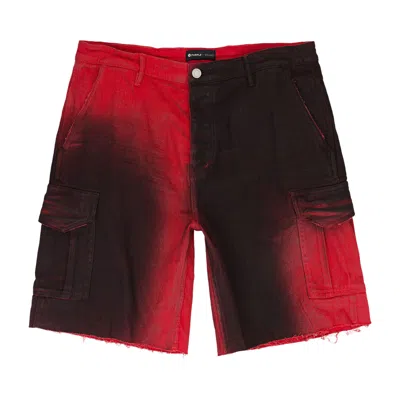 Pre-owned Purple Brand Twill Cargo Shorts 'black' | Men's Size S