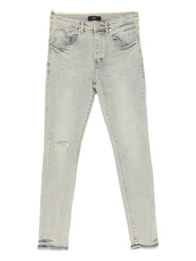 Purple Brand Venice Sunbleached Jeans In Blue