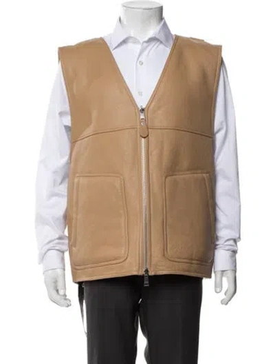 Pre-owned Purple Brand Vest In Brown