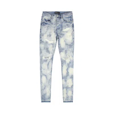 Pre-owned Purple Brand Vintage Bleach Jeans 'indigo' In Blue