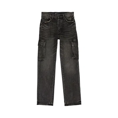 Pre-owned Purple Brand Vintage Cargo Skinny Jeans 'black' | Men's Size 28