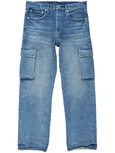 Purple Brand Vintage Mid Indigo Cargo "blue"
