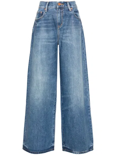 Purple Brand Wide-leg Jeans In Blue