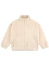 Purple Brand Wordmark Repeat Jacket In Neutrals