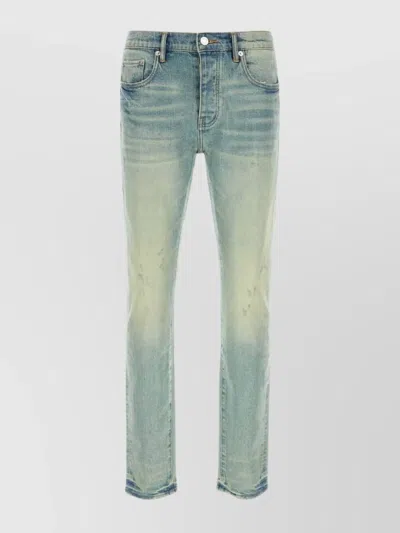 Purple Denim Tiled Overlay-33 Nd  Male In Blue