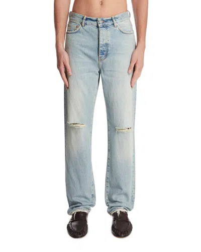 Purple Denim Blue Five-pocket Jeans In Blue Blu   #03326c