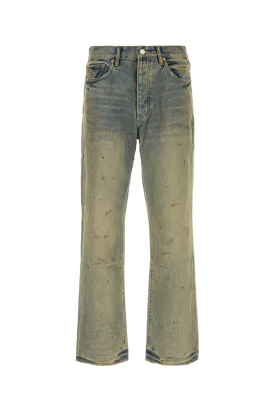 Purple Denim Ltindigo Jeans In Gray