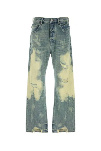Purple Denim Midindigo Jeans In Blue