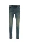 Purple Denim Skinny Coated Dark Tempest-34 Nd  Male