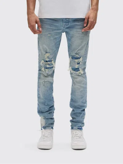 Purple Jeans Men In Blue