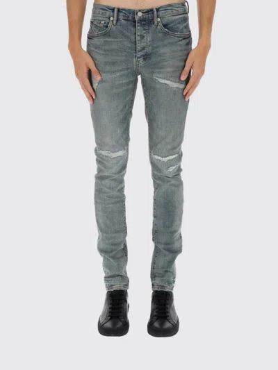 Purple Jeans  Herren Farbe Denim In Blue