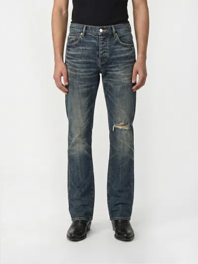 Purple Jeans  Men Color Blue