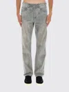 Purple Jeans  Men Color Grey In Gray