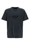 Purple Liquid Wordmark T-shirt In Blue