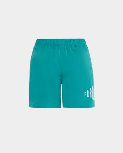 Purple Men & Apos;s Amplified All Around Shorts In Green