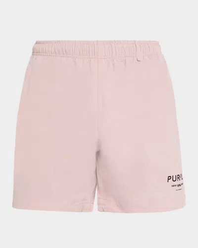 Purple Men & Apos;s Showrooms All Round Shorts In Pink