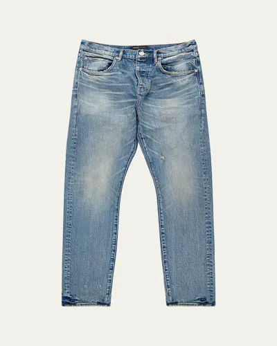 Purple Men's Gold Mine Straight-leg Jeans