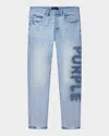 Purple Men's P001 Tuffetage Skinny Jeans In Blue