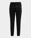 Purple Men's P005 Black Raw Slim-fit Jeans In Black Raw
