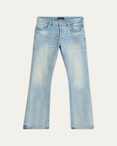 Purple Men's Pinner Coated Vintage Jeans