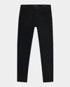 Purple Men's Skinny Jeans In Black