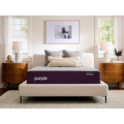 Purple Modern Plus Firm Hybrid Mattress With Gelflex Grid, 3-zone Coil System & Cooling Softflex Cover