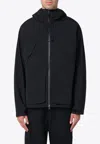 Purple Mountain Observatory Black 3-layer Shell Jacket In Black
