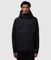 Purple Mountain Observatory 3 Layer Summer Shell Jacket In Black