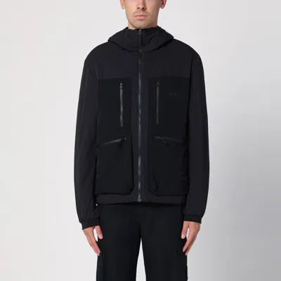PURPLE MOUNTAIN OBSERVATORY PURPLE MOUNTAIN OBSERVATORY BLACK NYLON ZIPPED JACKET