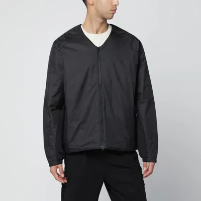 Purple Mountain Observatory Black Nylon Zipup Jacket