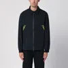 Purple Mountain Observatory Black Shirt Jacket With Zip In Black
