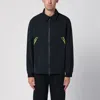 Purple Mountain Observatory Black Shirt Jacket With Zip In Black