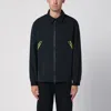 Purple Mountain Observatory Black Shirt Jacket With Zip In Black