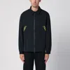 Purple Mountain Observatory Black Shirt Jacket With Zip