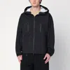 Purple Mountain Observatory Black Zip Jacket In Nylon