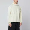 Purple Mountain Observatory Cream-colored Sweatshirt With Built-in Balaclava In Neutral