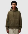 Purple Mountain Observatory Garment Dye Hoodie In Khaki