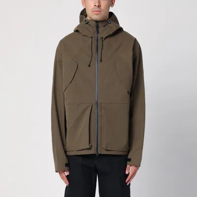 PURPLE MOUNTAIN OBSERVATORY PURPLE MOUNTAIN OBSERVATORY KHAKI GREEN 3-LAYER SHELL JACKET