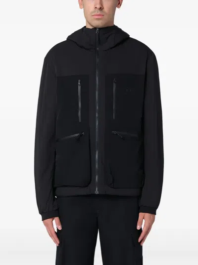 PURPLE MOUNTAIN OBSERVATORY LOGO-STAMP HOODED JACKET