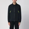 Purple Mountain Observatory Black Shirt Jacket With Zip In Black